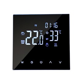 WIFI Smart Heating Thermostat Digital Temperature Controller Mobile Phone APP Control Touchscreen LCD Display Week Programmable for Home School