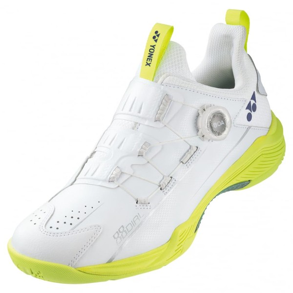 Yonex Badminton Shoes, Power Cushion, 88 Dial, white/lime yellow