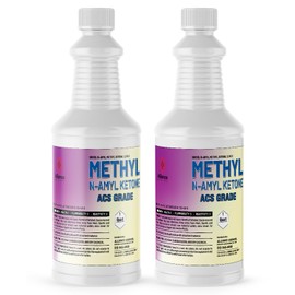 Methyl n-Amyl Ketone (MNAK) ACS Grade - 2 Quart Bottle - Perfect for Increased Chemical Needs