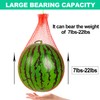 ZAUGONTW Resuable Nylon Mesh Bags, Hanging Watermelon Nets Bags, Thicker