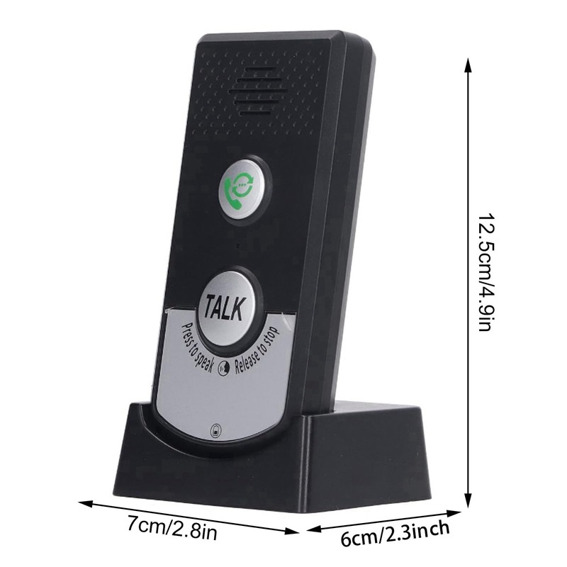 2 Way Voice Intercom, Intercom Unit, Waterproof Wireless Intercomunicador, Intelligent