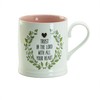 Gracie China by Coastline Imports Inspirational Religious Verses Ceramic Coffee