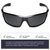 Nitrogen Polarized Wrap Around Sport Sunglasses for Men Women UV400
