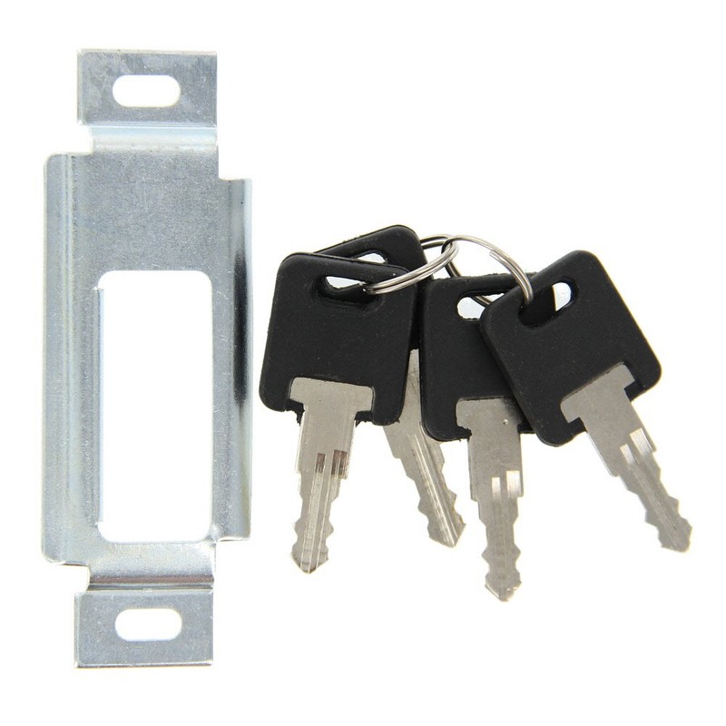 Jammy TDL-01-B OEM RV Entry Door Lock Handle Knob Kit