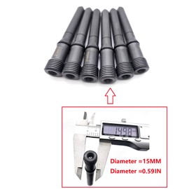 Nayuank 6 Pcs Injector Connector Tubes 3936953 3944833 For Dodge Cummins Diesel Engine 5.9L 24V 1998-2002