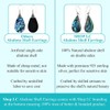 Shop LC Abalone Shell 925 Sterling Silver Dangle Drop Earrings