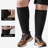 PUTUO Plus Size Compression Socks: Wide Calf Graduated Compression Stockings