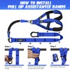 NTIUYOT Pull Up Assistance Bands - 4 Heavy Duty Assisted