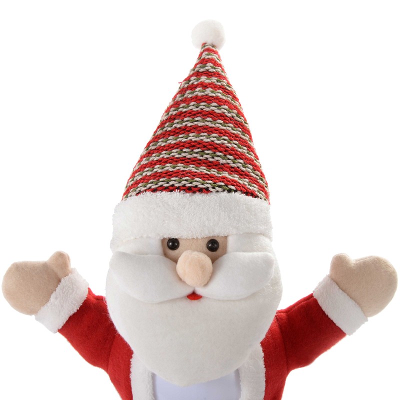 WeRChristmas Santa with 8 Musical Songs and Snowing Snowflake Inside