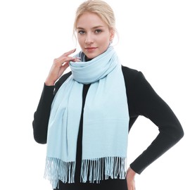 RIIQIICHY Scarf for Women Scarves and Wraps Winter Warm Pashmina Shawl for Cold Weather