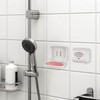 Linkidea 2 Pack Wall Mounted Soap Boxes, Foldable Soap Dish