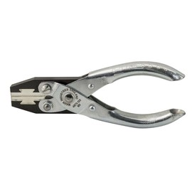 Maun 4874-140 Nylon Jaws Flat Nose Parallel Plier Return Spring 140 mm | Nylon Jaws Prevent Damage | Parallel Jaws for Even Grip | for Jewellery Or Fine Craft