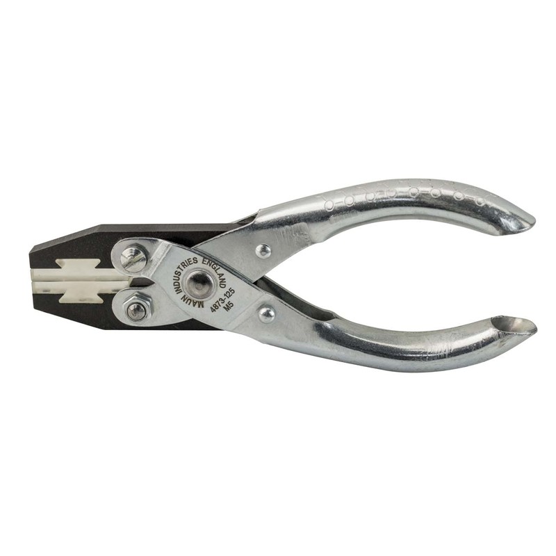 Maun 4874-140 Nylon Jaws Flat Nose Parallel Plier Return Spring