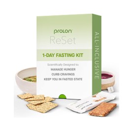 ProLon 3 Day Reset Fasting Kit | Fasting Program for Women & Men | Developed to Not Break a Fast | Low Calorie Pre Made Meals & Snacks | Plant Based Food for Diet Support | 3 Day Kit