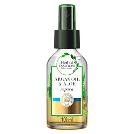 Herbal Essences - Aqua Oil Aloe y Antioxidante, con Aceite de Argan, Protección de Calor para Cabello, Frizz Control, 100 ml
