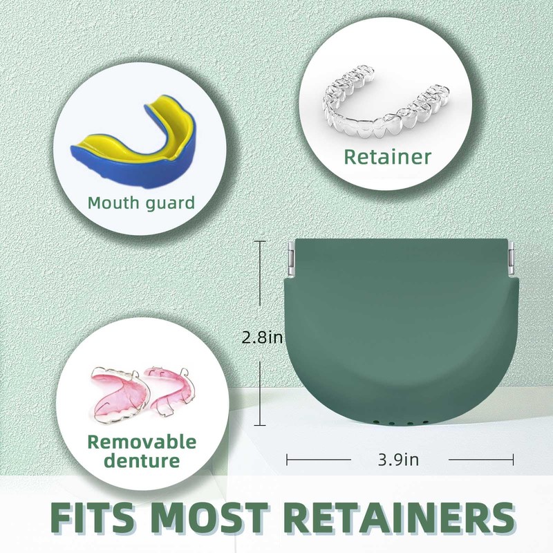 Silicone Retainer Case Soft Upgraded Cute Aligner Slim Partial Denture