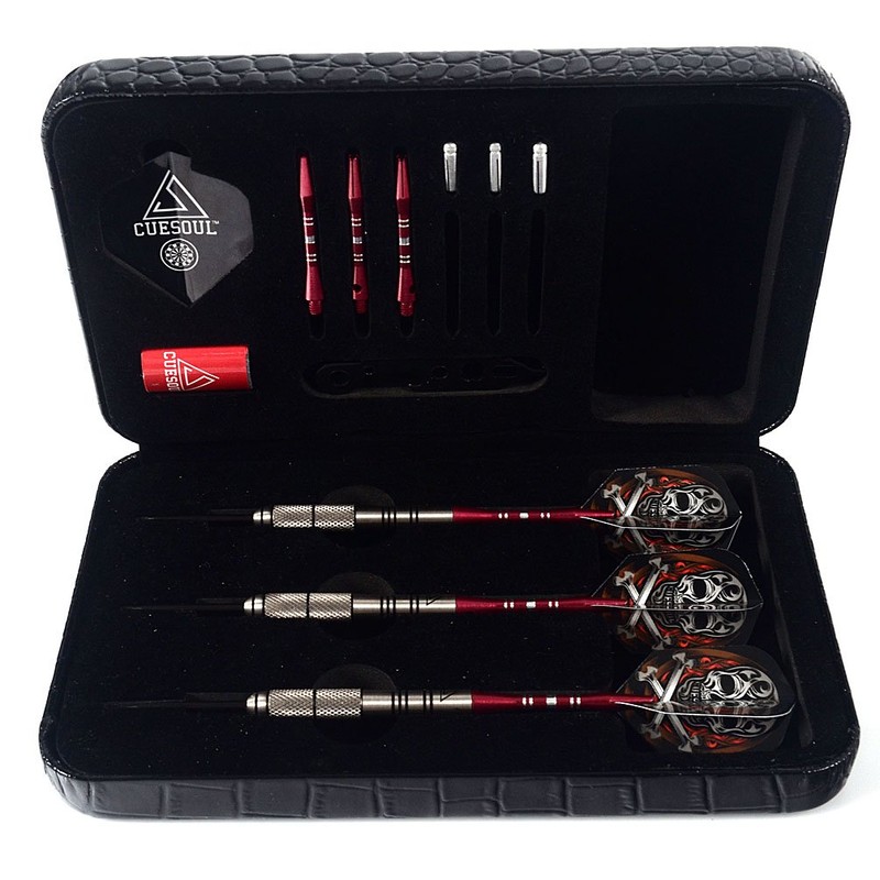 CUESOUL Tungsten Steel Tip Darts- Precise Barrels 22 Grams 90%