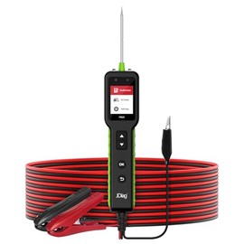 JDIAG 0-80 V Automotive Circuit Tester with Waveform Display, Buzzer and Flashlight, Multimeter, Power Circuit Probe Tester for Activating Components, Short Circuit Detection, Continuity Testing