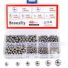 Breezliy 630 Bicycle Bearing Balls 6 Sizes 1/4" 7/32" 3/16"