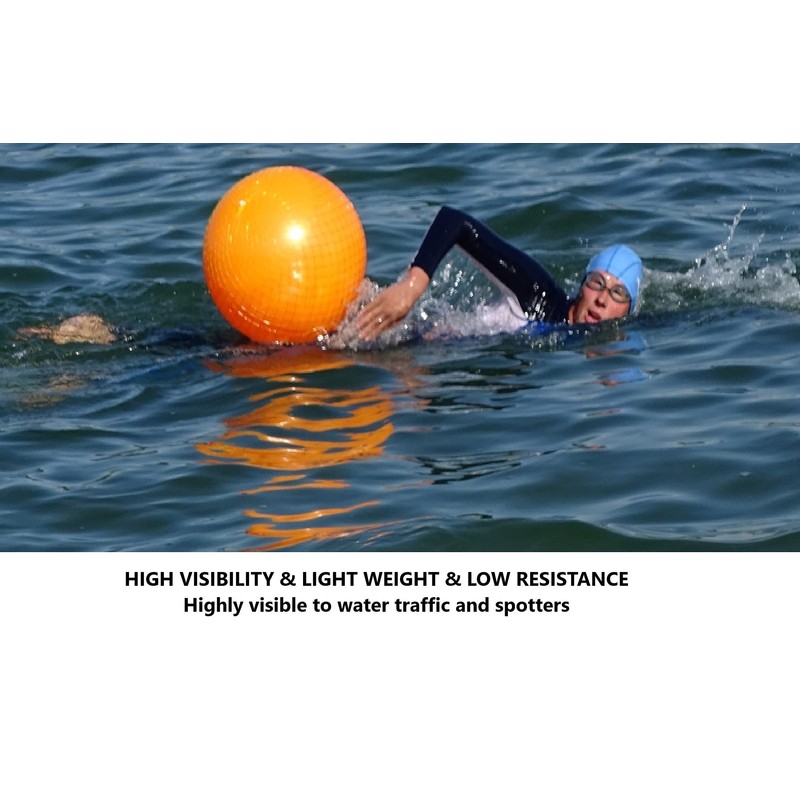 Open Water Swim Buoy | Highly Visible, Increases Safety |