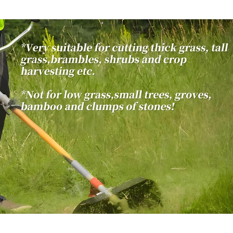 Toussaint 3-Blade Trimmer Head for Gas Powered Weedwacker Universal Weed
