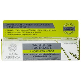 Natura Siberica Natural Siberian Toothpaste 7 Northern Herbs 100g