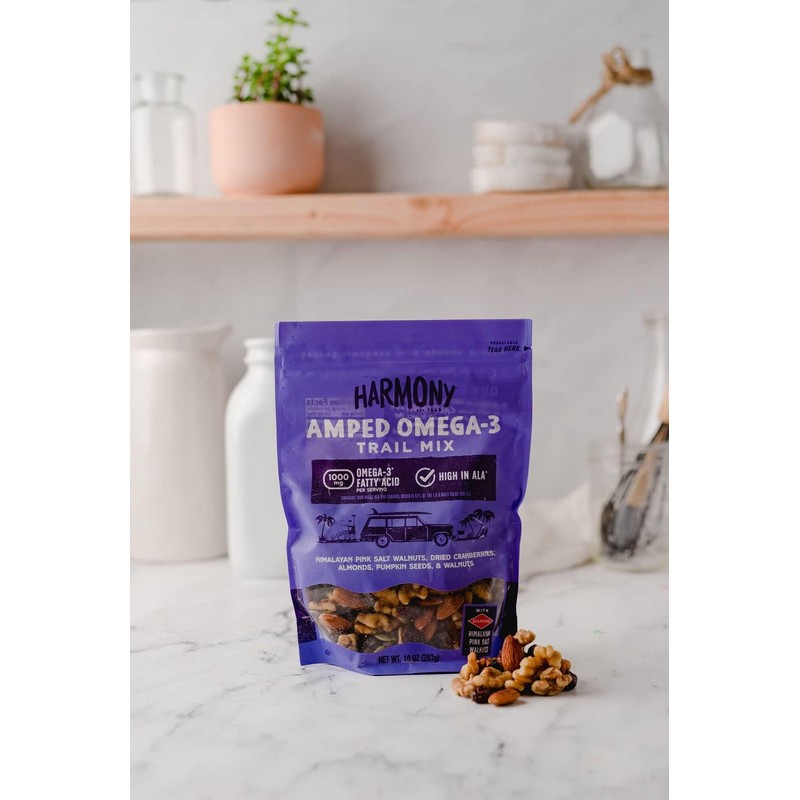 Diamond of California Harmony Amped Omega-3 Trail Mix with Mixed