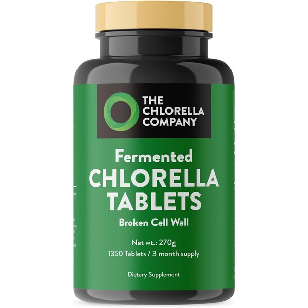 | Fermented Chlorella Tablets | Broken Cell Wall | 1,350