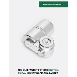 Faucet Water Filter - Color: White