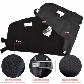 XUKEY For 1994-97 Dodge Ram 1500 2500 3500 Dash Board Panel Pad Cover Replacement