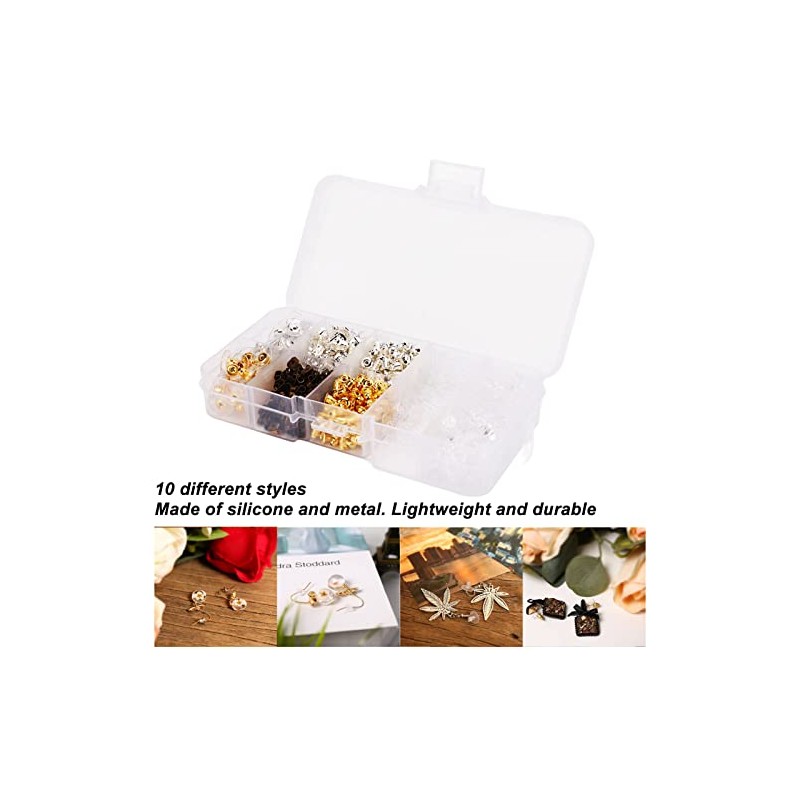 Kit de Respaldos para Aretes 1040 Piezas con Caja