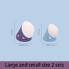 Thimble Ergonomics 2 Pieces Sewing thimble Large and small sizes