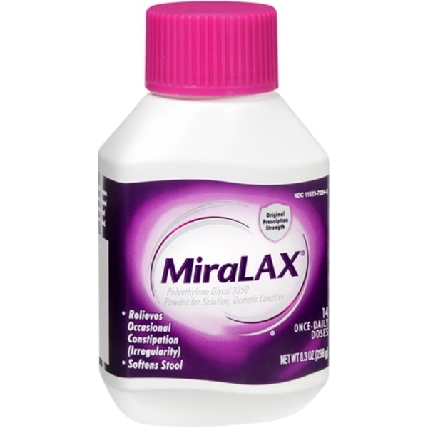 MiraLAX Powder 8.30 oz (Pack of 2)