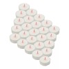 CEB Velas Tea Light Blancas Flotantes Sin Aroma 50 Piezas