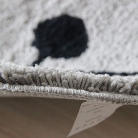 Cute Doormat for Kids - Microfiber Absorbent Bathroom Mats - Front Door Mat Carpet Floor Rug, Cat Shape