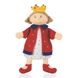 Sterntaler 3602014 Queen Hand Puppet, Ideal for Doll Theatre and Role Play, 30 x 27 x 9 cm, Multi-Coloured
