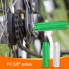 HARFINGTON 2 Pairs Bike Pegs Aluminum Alloy Rear Stunt Pegs