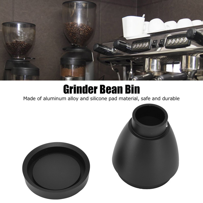 60g Grinder Bean Bin Aluminium Alloy Reusable Grinder Bean Bin