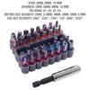 OEMTOOLS 25959 33 Piece Security Bit Set, Includes Spanner, Tri-Wing,