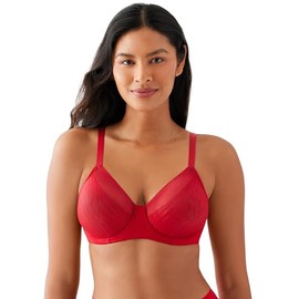 Wacoal Women's Elevated Allure Unlined Underwire Bra, Equestrian Red, 36G