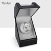 Heiden Battery Powered Single Watch Winder in Black Leather