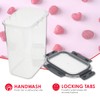 Home Basics Airtight Food Container | Powerful Air Tight Locking