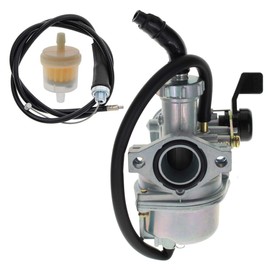 AUTOKAY Carburetor With Throttle Cable for Honda CRF70 XR70 CRF70F XR70R Carb 1998-2003