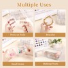 YINGJEE 15 Pcs Press On Nail Storage Box Container, Clear