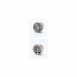 Rose-Shaped Aroma Oil Patch Clip for Masks Rose Scent Pad