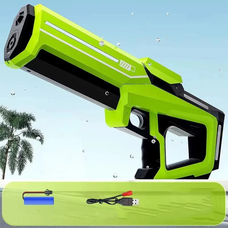 Electric Water Gun for Summer Outdoor Play – Rechargeable Automatic
