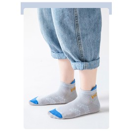 eigenn Children's Socks, Mesh Socks, For Babies, Boys, Boys, Cotton, Antibacterial, Deodorization, Crew Length, Breathable, Sweat Absorbent, Moisture Wicking, Kindergarten Commutes, School Commutes,