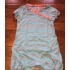 Kickee Pants Bamboo Strawberry Stripe Ruffle Romper Size 18-24 Months
