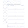 Avery Big Tab Printable White Label Dividers with Easy Peel,