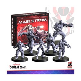 Monster Fight Club Cyberpunk Red Combat Zone Miniatures: Maelstrom Starter Gang